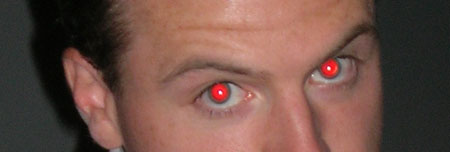 Red eye photo