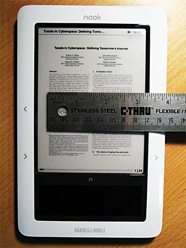 PDF shrunk to fit nook screen